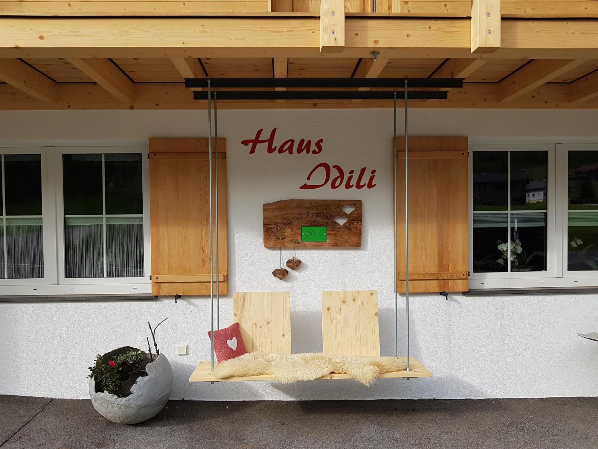 Haus Idili Sankt Gallenkirch Exterior foto